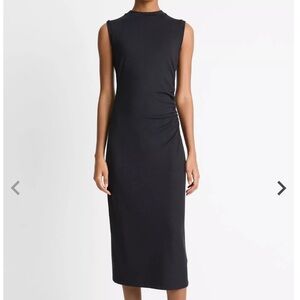 NWT Vince Sleeveless Gathered-Waist Dress Size XS